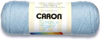 Caron Simply Soft Yarn Assortment (Pale Palette)