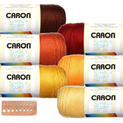 Caron Simply Soft Yarn Assortment