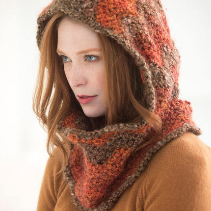 Lion Brand Yarn - Homespun - 3 Pack with Pattern Cards in Color