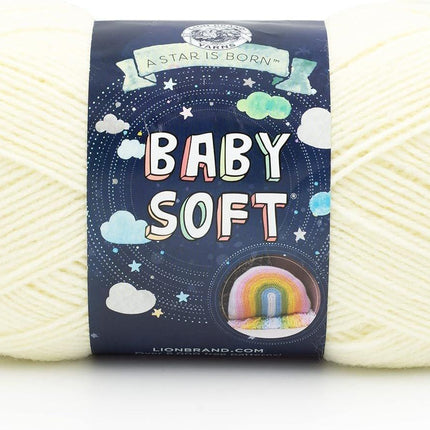 Lion Brand Yarn - Baby Soft - 6 Skein Assortment (Pastels)