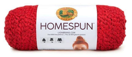 Lion Brand Yarn - Homespun - 3 Pack Assortment (Holiday)