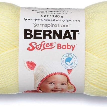 Bernat Softee Baby Yarn - 6 Color Assortment (Mix 1)