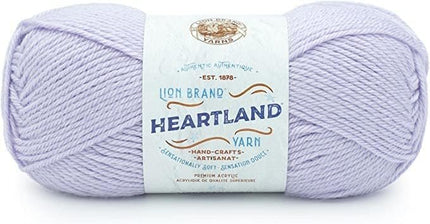 Lion Brand Yarn - Heartland - 6 Skeins with Needle Gauge (North Cascades)