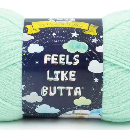 Lion Brand Yarn - Feels Like Butta - 6 Skein Assortment (Ocean Foam)