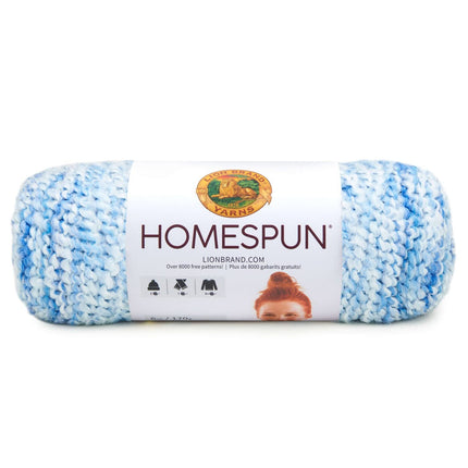Lion Brand Yarn - Homespun - 3 Pack with Pattern Cards in Color