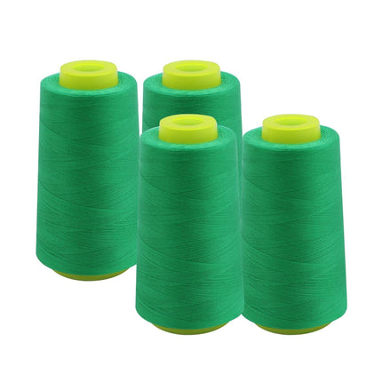 EVERLOCK Serger Thread – 4 Cones, 3000 Yards Each – 40 Weight, 2-Ply Spun Polyester – Strong, Low-Lint Overlock Thread for Serger Machines – All-Purpose Sewing & Finishing (Rust)