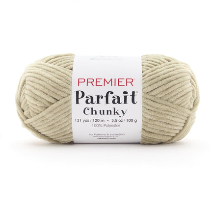 Premier Yarns Parfait Chunky Chenille Yarn - 3 Pack with Tapestry Needles, Super Bulky #6, Oeko-TEX Certified, 131 Yards Each (Parent)