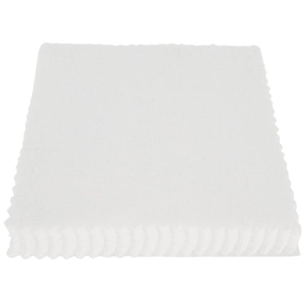 Threadsmith - 5 inch Charm Pack for Quilting - 42 Precut Cotton Fabric Squares (White)