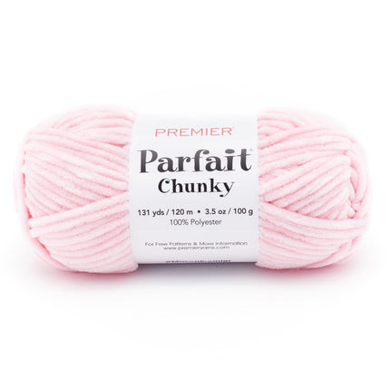 Premier Yarns Parfait Chunky Chenille Yarn - 3 Pack with Tapestry Needles, Super Bulky #6, Oeko-TEX Certified, 131 Yards Each (Parent)