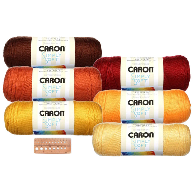 Caron Simply Soft Yarn Assortment