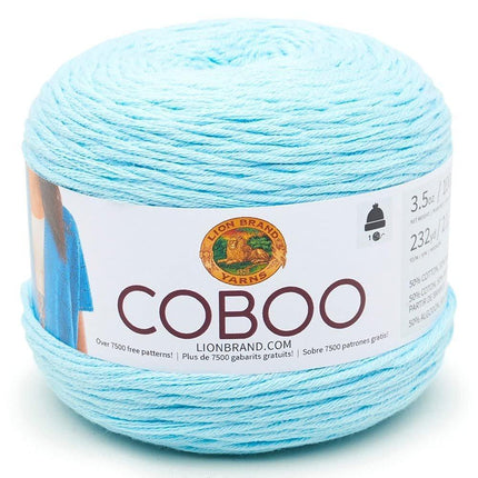 Lion Brand Yarn - Coboo -6 Pack with Pattern Cards