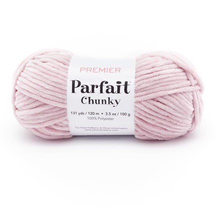 Premier Yarns Parfait Chunky Chenille Yarn - 3 Pack with Tapestry Needles, Super Bulky #6, Oeko-TEX Certified, 131 Yards Each (Parent)
