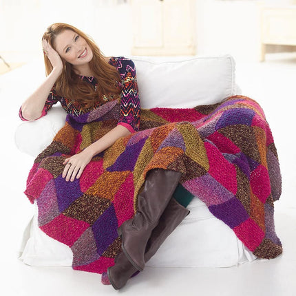 Lion Brand Yarn - Homespun - 3 Pack with Needle Gauge (Windsor)