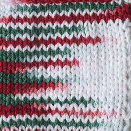 Lily Sugar n' Cream Holiday Cone Bundle 2-Pack 100% Cotton Medium 4 Worsted (Red, White, Green)
