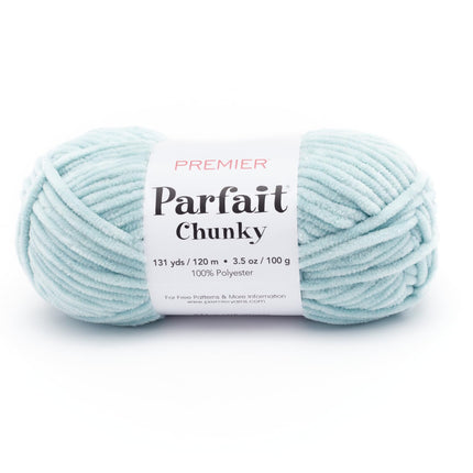 Premier Yarns Parfait Chunky Chenille Yarn - 3 Pack with Tapestry Needles, Super Bulky #6, Oeko-TEX Certified, 131 Yards Each (Parent)