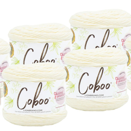 Lion Brand Yarn - Coboo - 6 Pack (New Colors)