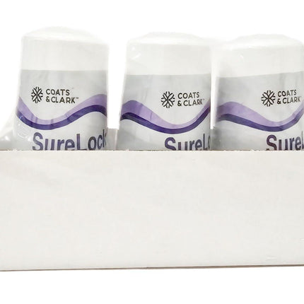 Coats & Clark - SureLock Serging Thread - 3 Pack (White)