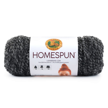 Lion Brand Yarn - Homespun - 3 Pack with Needle Gauge (Windsor)