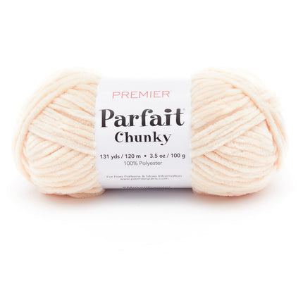 Premier Yarns Parfait Chunky Chenille Yarn - 3 Pack with Tapestry Needles, Super Bulky #6, Oeko-TEX Certified, 131 Yards Each (Parent)
