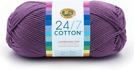 Lion Brand Yarn - 24/7 Cotton - 6 Skein Assortment (Landscape)