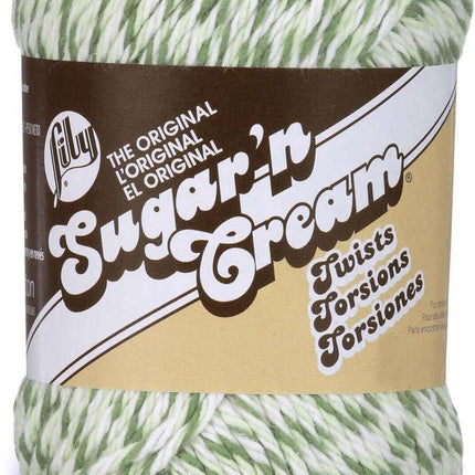 Lily Sugar 'n Cream Yarn - 100% Cotton - Assortment (Forest)