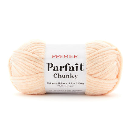 Premier Yarns Parfait Chunky Chenille Yarn - 3 Pack with Tapestry Needles, Super Bulky #6, Oeko-TEX Certified, 131 Yards Each (Parent)
