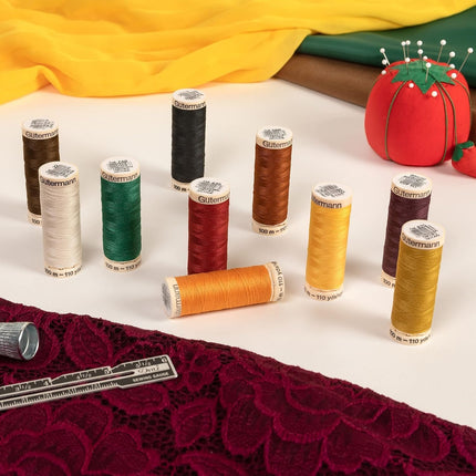 Gutermann 10 Spool Thread Set - Sew All - Fall