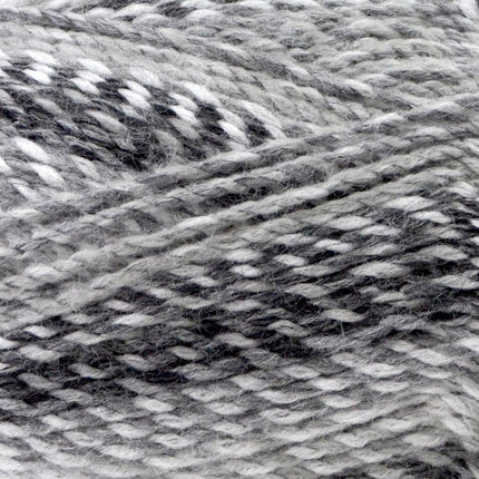 Premier Yarns Puzzle Bulky Yarn 3-Pack with Gauge Tool, 100% Acrylic Soft Self-Striping #5 Weight Craft Cakes for Crochet Sweaters and Blankets, 984 Yds Total