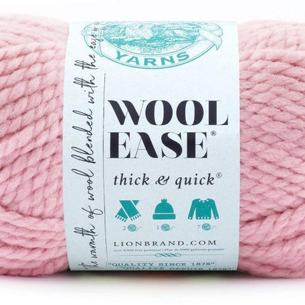 Lion Brand Yarn - Wool-Ease Thick & Quick - 3 Skein Assortment (Dollhouse)