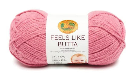 Lion Brand Yarn - Feels Like Butta - 3 Pack (Dusty Pink)