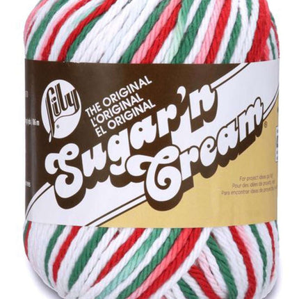 Lily Sugar 'n Cream Yarn - 100% Cotton - Assortment (Holiday 2)