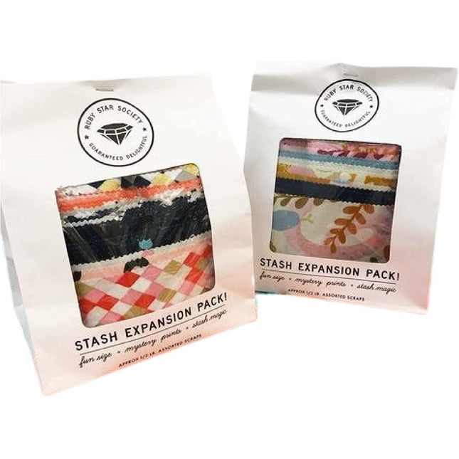 2 Scrap Bags - 1 Pound of Assorted Fabric Total! - by Ruby Star Society