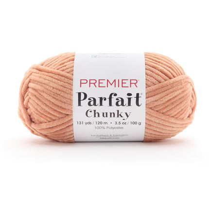 Premier Yarns Parfait Chunky Chenille Yarn - 3 Pack with Tapestry Needles, Super Bulky #6, Oeko-TEX Certified, 131 Yards Each (Parent)