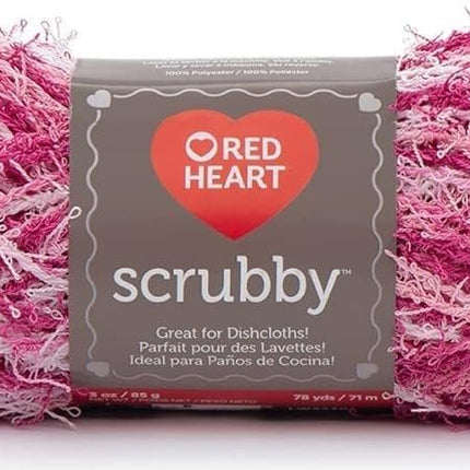 Red Heart Scrubby Yarn - 6 Skein Assortment (Ambrosia)