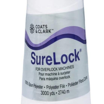 Coats & Clark - SureLock Serging Thread - 3 Pack (White)