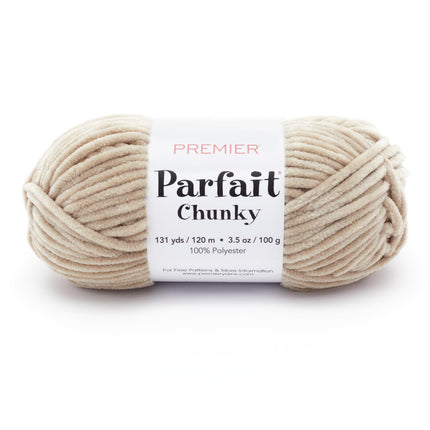 Premier Yarns Parfait Chunky Chenille Yarn - 3 Pack with Tapestry Needles, Super Bulky #6, Oeko-TEX Certified, 131 Yards Each (Parent)