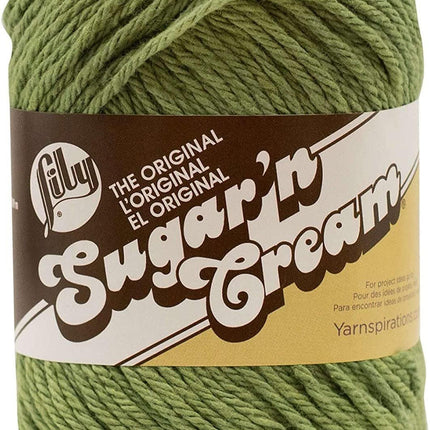 Lily Sugar 'n Cream Yarn - 100% Cotton - Assortment (Forest)