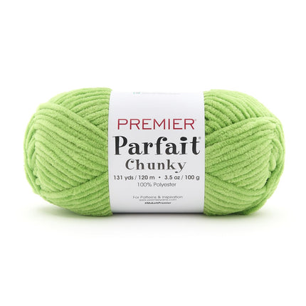 Premier Yarns Parfait Chunky Chenille Yarn - 3 Pack with Tapestry Needles, Super Bulky #6, Oeko-TEX Certified, 131 Yards Each (Parent)