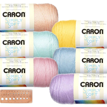 Caron Simply Soft Yarn Assortment