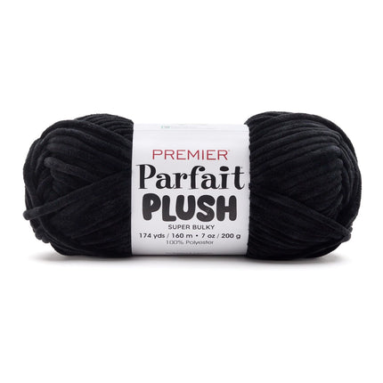 Premier Yarns Parfait Plush Thicker Super-Bulky 3-Pack with Tapestry Needles, 100% Polyester #6 Weight Skeins for Crochet Amigurumi and Soft Toys, 522 Yds