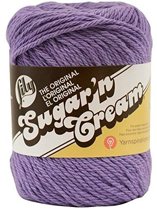 Lily Sugar n' Cream Solid Variety Assortment 6 Pack Bundle 100 Percent Cotton Medium 4 Worsted (Multicolor)