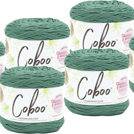 Lion Brand Yarn - Coboo - 6 Pack (New Colors)