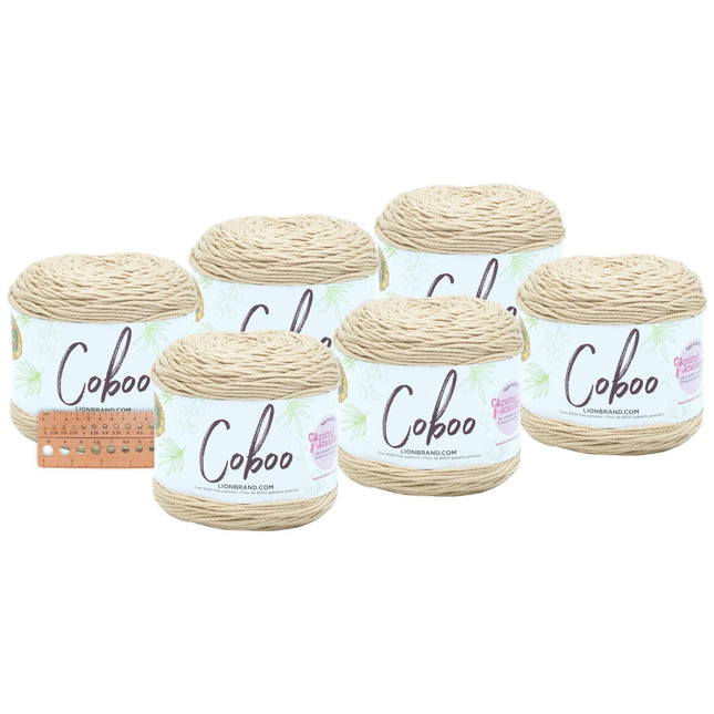 Lion Brand Yarn - Coboo - 6 Pack