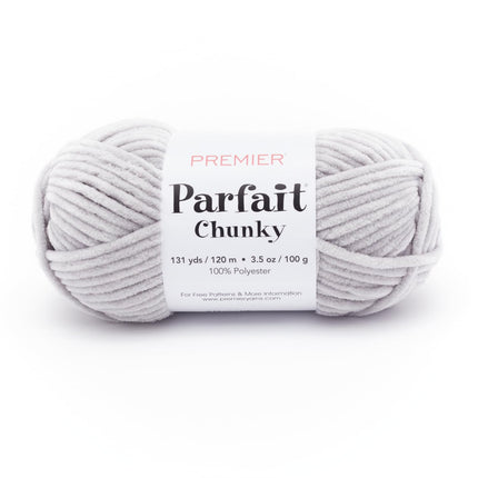 Premier Yarns Parfait Chunky Chenille Yarn - 3 Pack with Tapestry Needles, Super Bulky #6, Oeko-TEX Certified, 131 Yards Each (Parent)