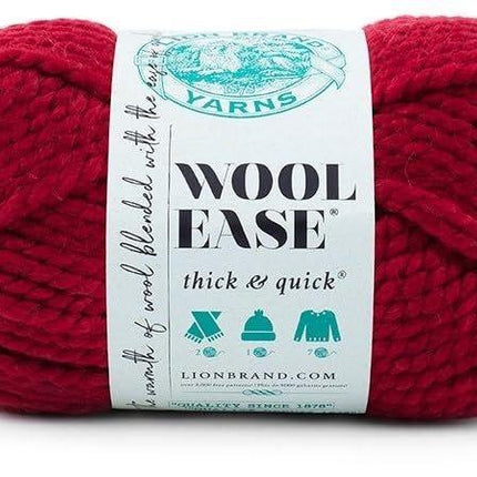 Lion Brand Yarn - Wool-Ease Thick & Quick - 3 Skein Assortment (Holiday)