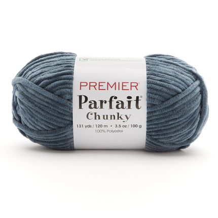 Premier Yarns Parfait Chunky Chenille Yarn - 3 Pack with Tapestry Needles, Super Bulky #6, Oeko-TEX Certified, 131 Yards Each (Parent)