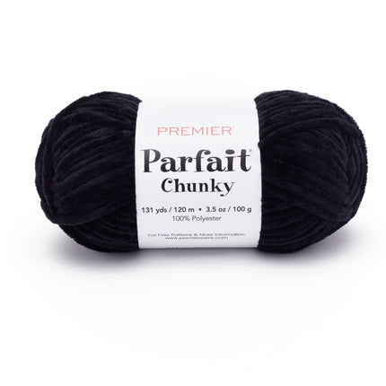 Premier Yarns Parfait Chunky Chenille Yarn - 3 Pack with Tapestry Needles, Super Bulky #6, Oeko-TEX Certified, 131 Yards Each (Parent)