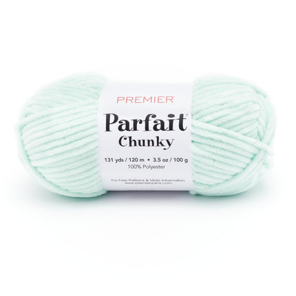 Premier Yarns Parfait Chunky Chenille Yarn - 3 Pack with Tapestry Needles, Super Bulky #6, Oeko-TEX Certified, 131 Yards Each (Parent)