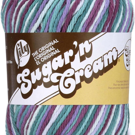 Lily Sugar 'n Cream Yarn - 100% Cotton - Assortment (Fruit Punch)