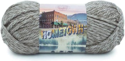 Lion Brand Yarn - Hometown - 6 Skein Assortment with Needle Gauge (Natural Tones)